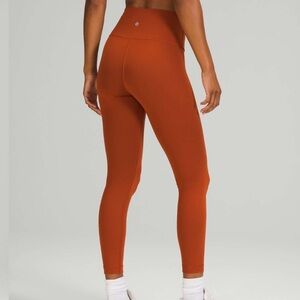 Lululemon Wunder Train High-Rise Tight 25” in Aztec Brick Size 2